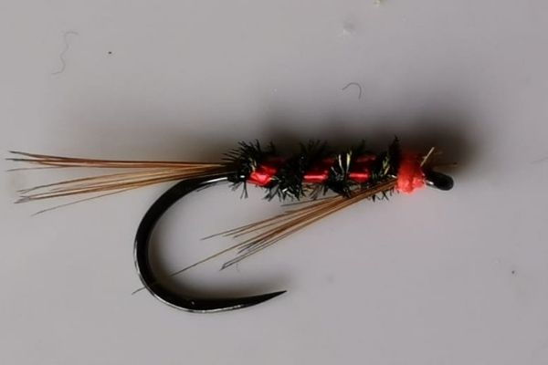DIAWL BACH RED NYMPH Wet Trout Fishing Flies various options 