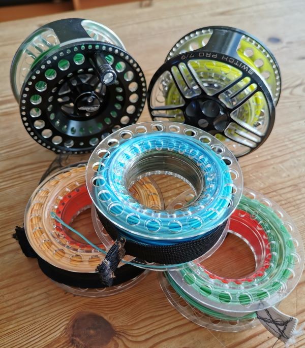 Fly Fishing Reels and Cssettes